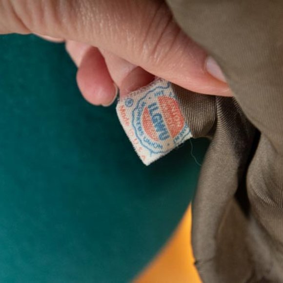 George David Fashions Made in USA by IGLWU 100% Wool Brown Tan Jacket womens XL - Picture 10 of 13